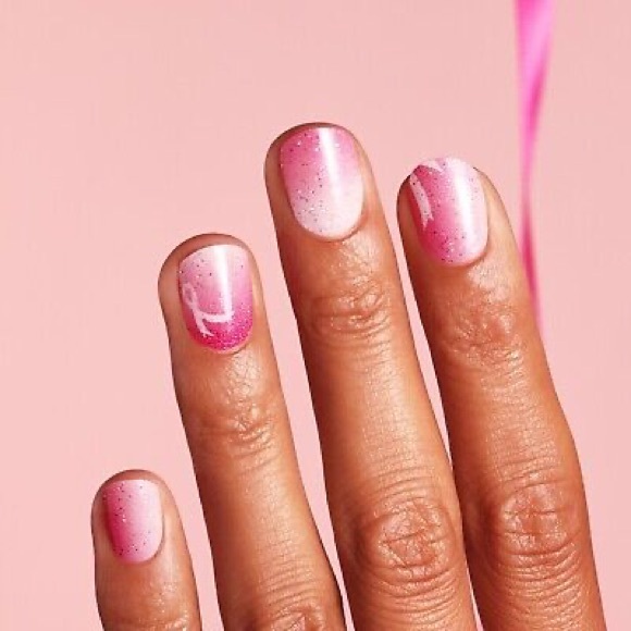 Color Street PINK OUT Breast Cancer Awareness Foundation Ribbon Nail Strips Set - Picture 1 of 5
